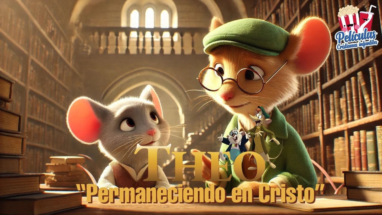 Serie Cristiana Infantil I 🧀Theo: “Permaneciendo en Cristo” 🌿🙏