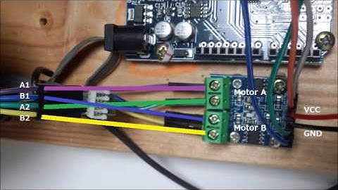 L9110 + Stepper Motor + Arduino