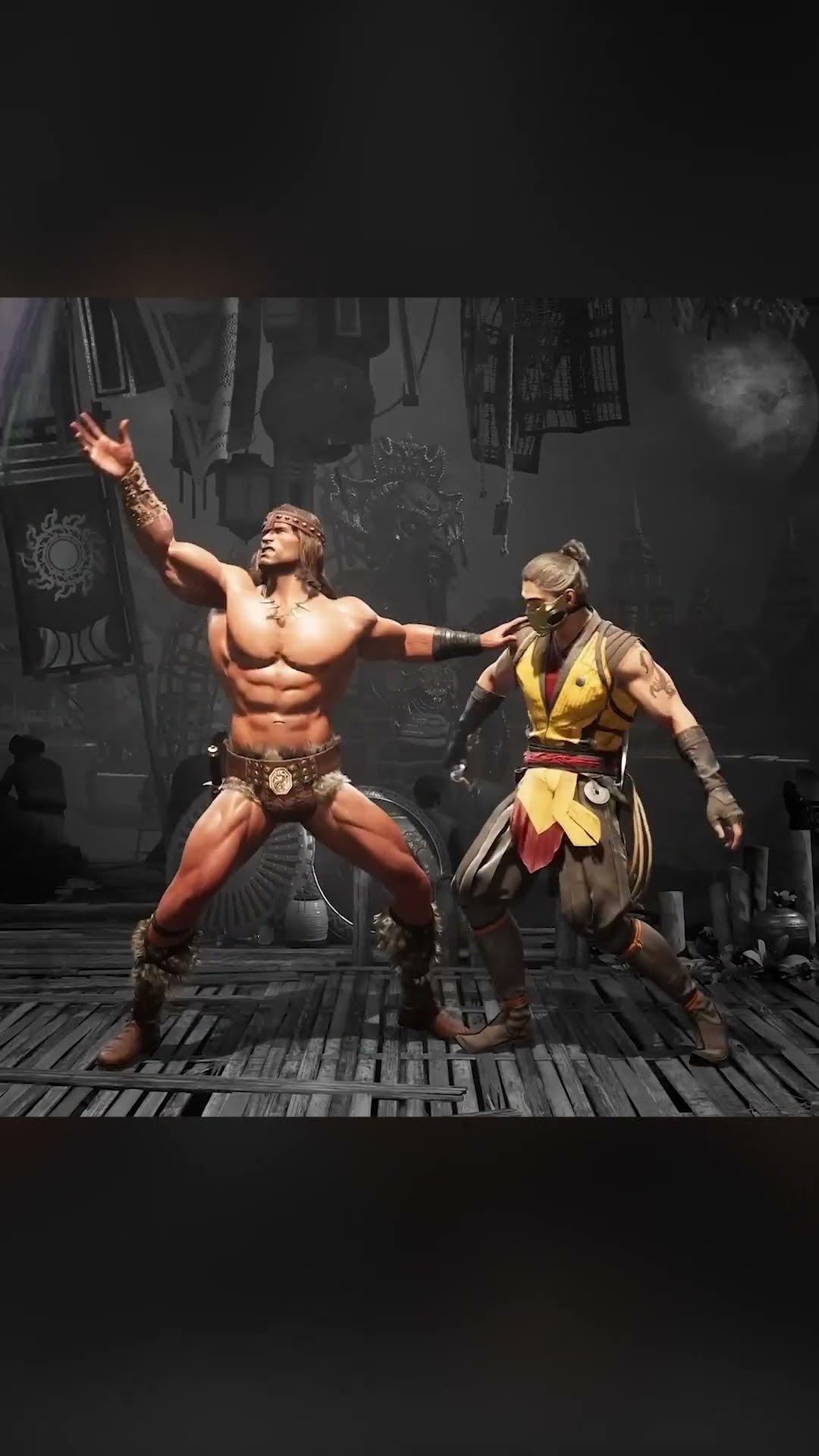 Conan the Barbarian's Brutality in Mortal Kombat 1 is brutal. #mk1 #mortalkombat #conan #terminator