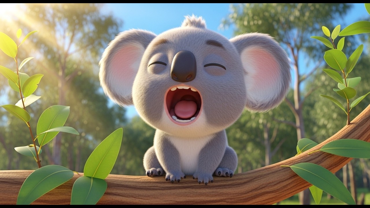 Baby Koala Climb Climb | Cute Animal Kids Song | Toddler Sing Along