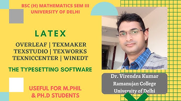 #5 | 2021 | LATEX | OVERLEAF | TEXMAKER | TEXSTUDIO | TEXWORKS | TEXNICCENTER | WINEDT