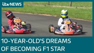 Girl, 10, on hopes of becoming next Formula One star | ITV News