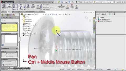 Model a screw, Part 1 Insert a Sketch Image and Revolve