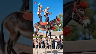 Funny Donkey 🫏😂 #gamtng #comedy #shortsfeed #trendingfeed #comedyshorts #viralfunnyvideo #shorts