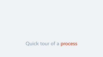 Quick tour of a process in ProcessKit