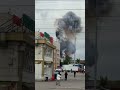 Massive bombing of Moscow.