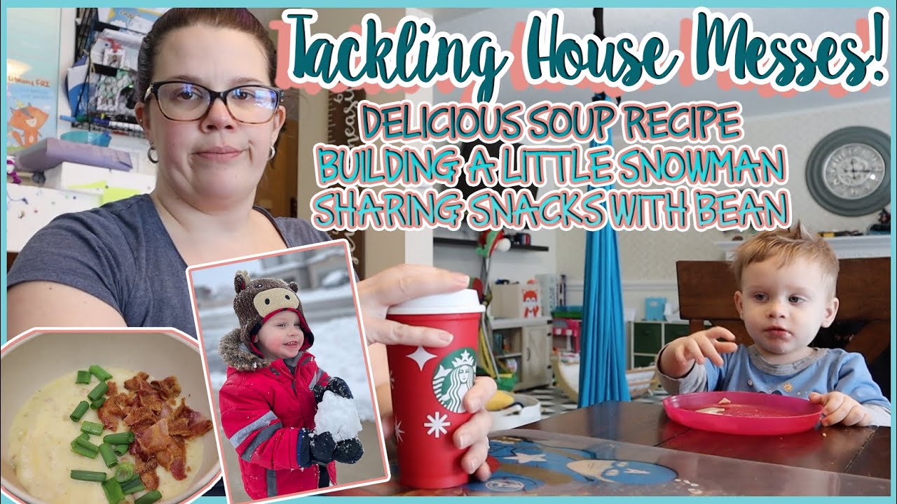 *NEW* How is January HALF OVER Already? // Getting Caught Up & Enjoying SNOW// Tidy-Up & a new SOUP!