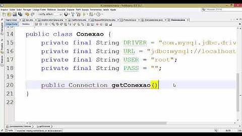 Conexão com o Banco de Dados - JAVA