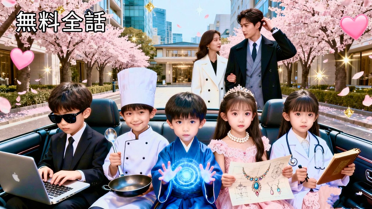 最新作全話フル｜5人の天才ベビーが母親のお迎えに会社へ、衝撃の事実を発覚！社長が実の父だった！家族を繋ぐため、愛の復縁大作戦がいま始まる！ #中国ドラマ #日本語字幕 #CEO #イケメン #天才児