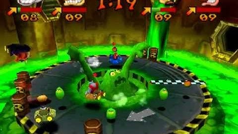 Crash Bash w/Super Mazeno - Toxic Dash