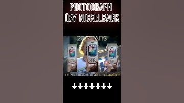 Thumbnail of Photograph (by Nickelback) played on a phone
