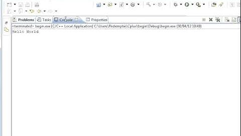 C++ Programming 1 Hello World
