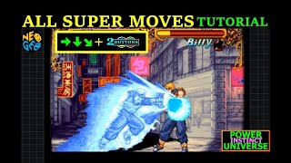 All Super Moves - Tutorial - Double Dragon