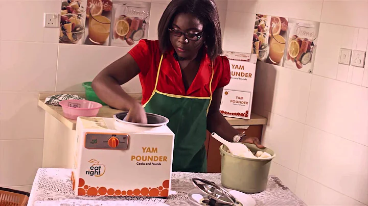 EAT RIGHT yam pounding machine part 1