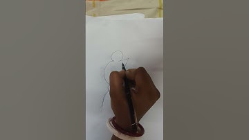 easy mouse drawing with number 6 easy drawing for beginners