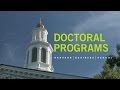 Harvard Business School Doctoral Programs