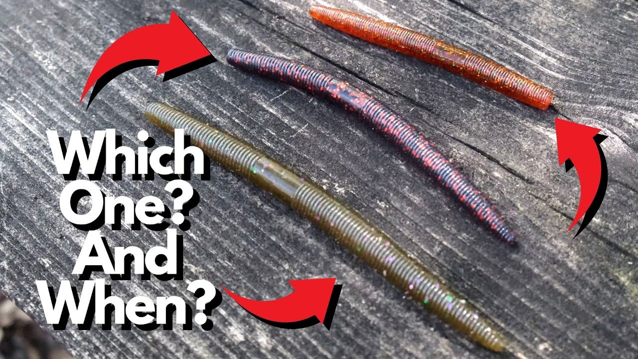 Stick Bait (Senko) Length Does Matter - When to Use Each Size and