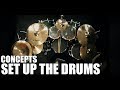 How To PROPERLY Set Up Your Drum Set - James Payne