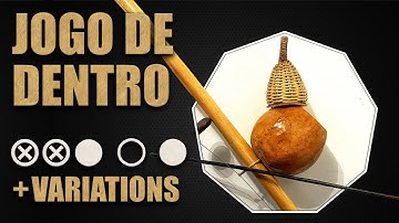 Toque de JOGO de DENTRO with 3 variations | Berimbau Tutorial