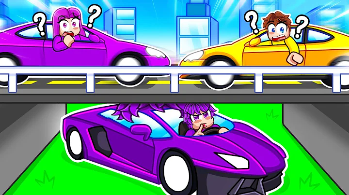 FASTEST CAR SPEEDRUNNER vs HUNTERS In DRIVING EMPIRE!