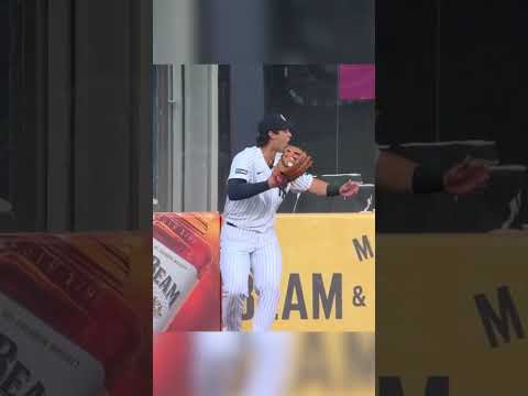 Spencer Jones NEARLY took away a home run!