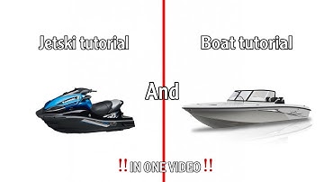 How to make Jetski and speedboat in Minecraft
