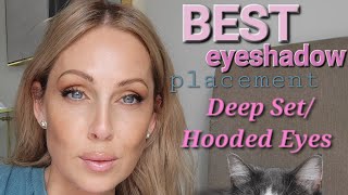 BEST eyeshadow placement for Deep Set Eyes