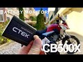 CTEK CTX Battery Sense Monitor 2019 Honda CB500X