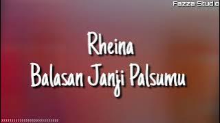 Leon - Balasan Janji Palsumu Cover Rheina ( Lirik )