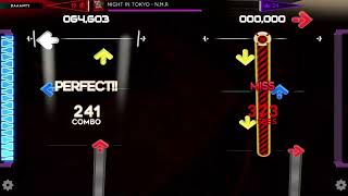 [StepManiaX] Night In Tokyo (HARD+/WILD)