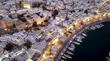 NAXOS ISLAND GREECE - 4K VIDEO