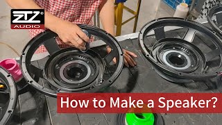 How to Make a Speaker 💥Step-by-Step Guide to Speaker Manufacturing