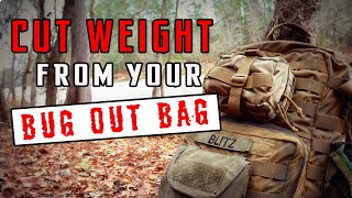 Five Ways To Cut Weight From Your 72 Hour Survival Gear | Bug Out Bag #bugoutbag #survivalkit