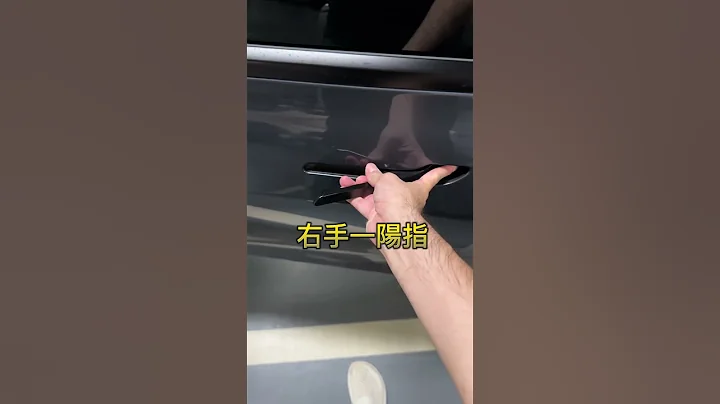 如何開特斯拉車門？ #tesla #特斯拉 #特斯拉開門 #model3 - 天天要聞