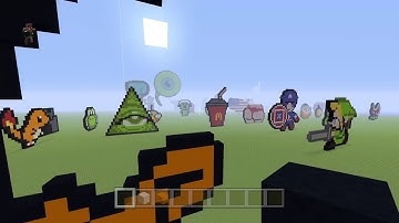 Minecraft Pixel Art Tutorial Daffy Duck