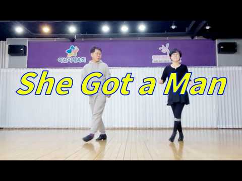 She Got a Man Linedance demo Improver @BUBU linedance #아라동 #ARADONG #BUBU