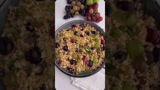 Enjoy Cauliflower Rice with Chilean Grapes: https://bit.ly/3BFEatM🍇