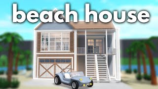 Building a Beach House in Bloxburg