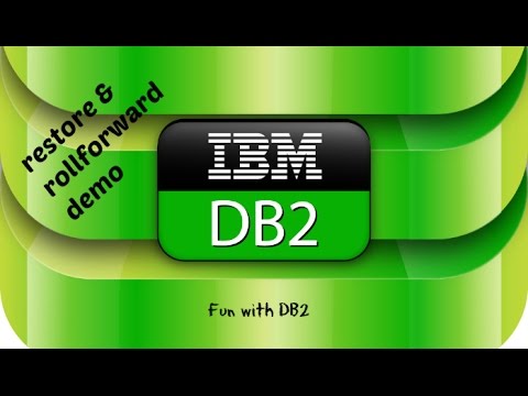 DB2 Basics Tutorial Part 18 - Restore and rollforward Demo