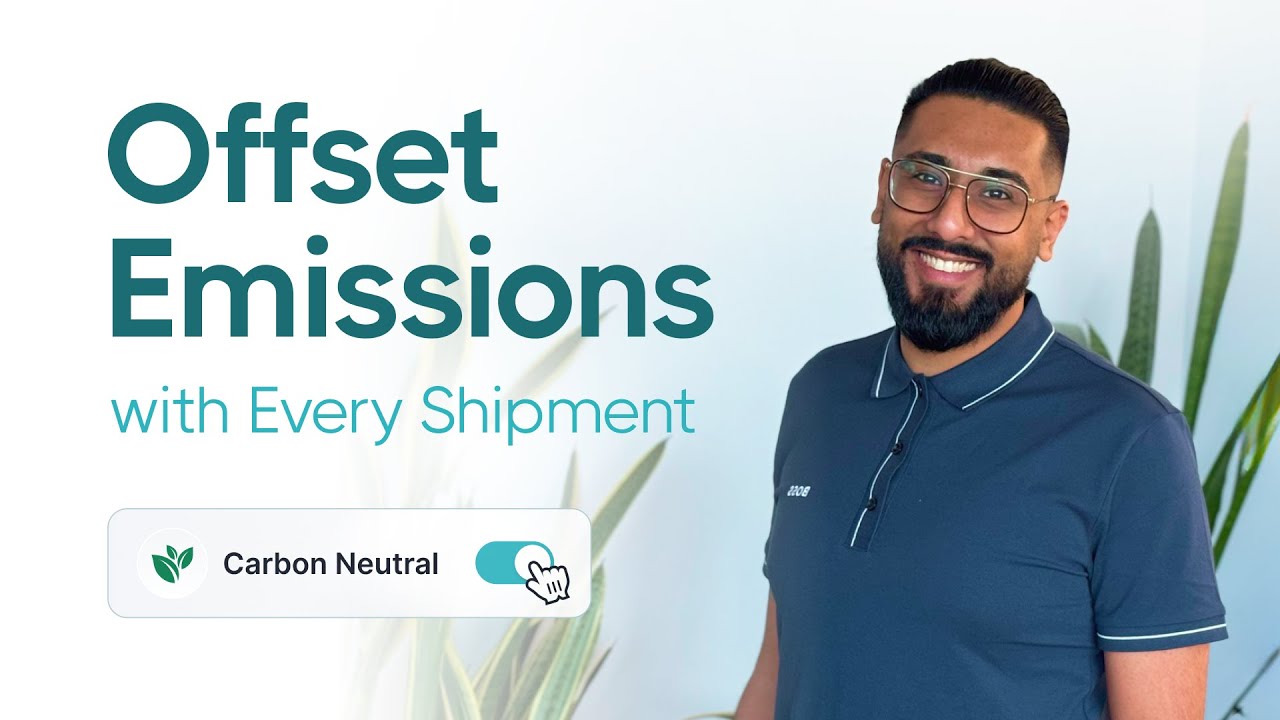 Offset Carbon Emissions with Every Shipment | Sustainable Shipping