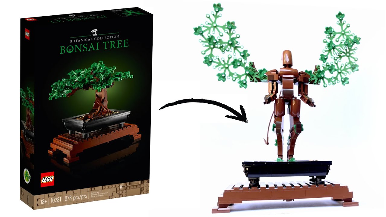 Turning A Lego Bonsai Tree Into A Forest Spirit
