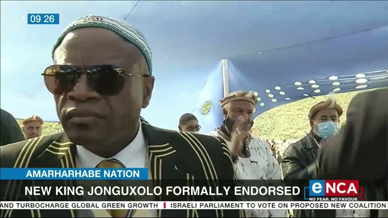 New King Jonguxolo formally endorsed