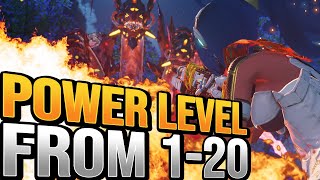 Power Level from Lv1 to 20 in PSO2 New Genesis | PSO2 NGS Launch Leveling Guide