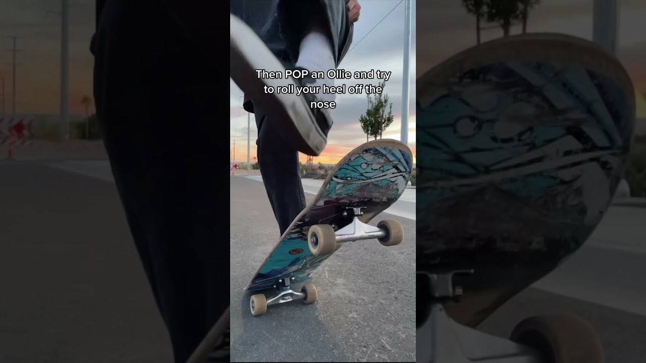 The Easiest Way To Learn How Heel Flip On A Skateboard 