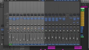 Logic Pro X - #70 - Mixing (part12): Aux Sends for Reverb