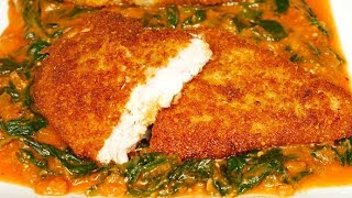 Parmesan Chicken and Spinach Recipe
