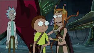 Rick and Morty - Slut dragons vs The wizard😅 #soul orgy