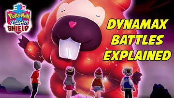Dynamax Battles and Max Raid Battles Explained in Pokemon Sword and Shield! New Ways to Battle!