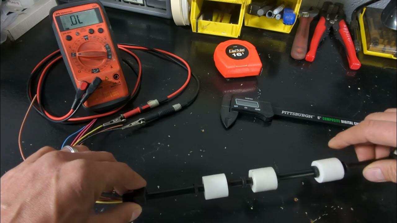 Float switch continuity test YouTube