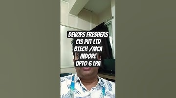 DevOps Engineer Fresher Job | CIS Careers 2025 | AWS Azure GCP